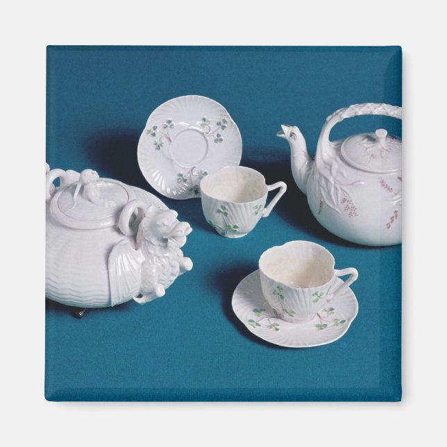 Aimant Service de thé Belleek (Devant)