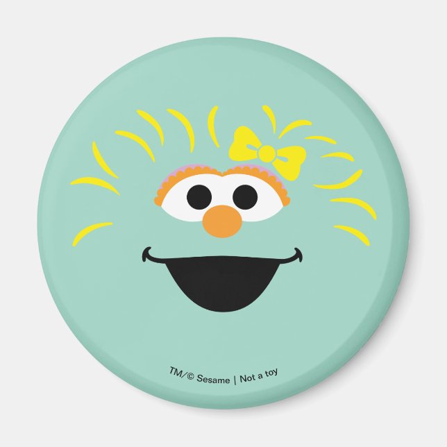Aimant Sesame Street | Rosita Maquillage de Visage (Devant)
