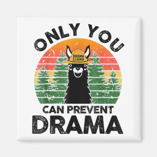 Aimant Seul Vous Pouvez Empêcher Drama Llama Camping Vint