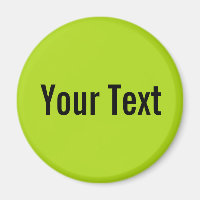 SEULEMENT COULEUR / vert clair + votre texte