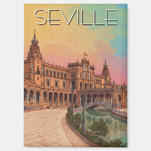 Aimant Séville Espagne Plaza de Espana