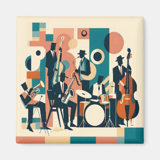 Aimant Sextet de l'ère du Jazz Milieu de Siècle