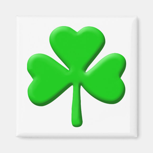 Aimant shamrock 3d (Devant)