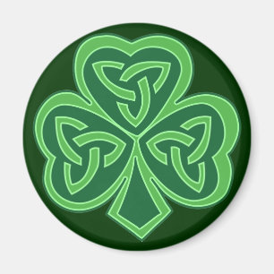 Aimant Shamrock celtique de noeud