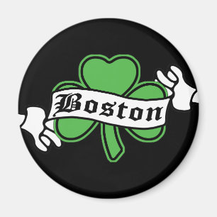 Aimant Shamrock de Boston