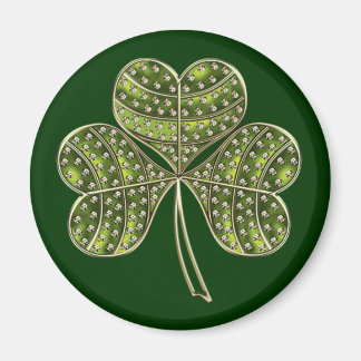 Aimant Shamrock de St Patrick 1er
