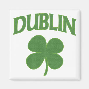 Aimant Shamrock d'Irlandais de Dublin