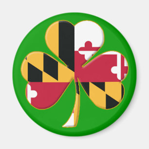 Aimant Shamrock du Maryland