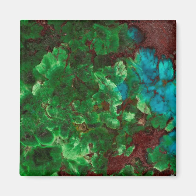 Aimant Shattuckite Laced Vert (Devant)