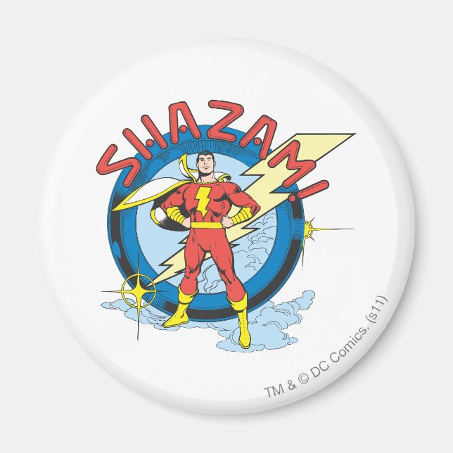 Aimant Shazam (Devant)