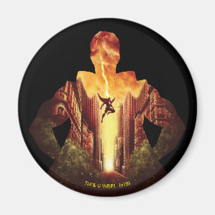 Aimant SHAZAM ! Shazam Sunset Silhouette