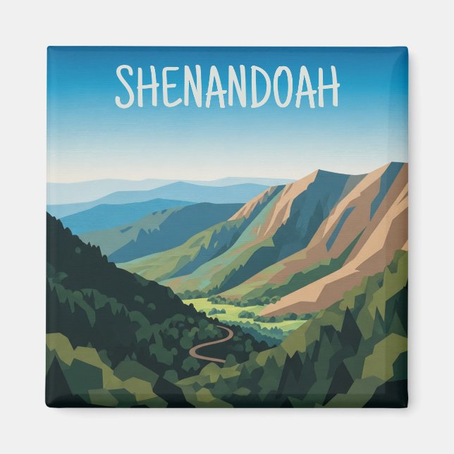 Aimant Shenandoah National Park Travel (Devant)