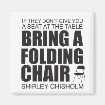 Shirley Chisholm Chaise pliante