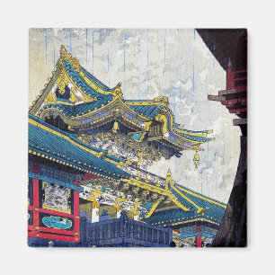 Aimant Shiro japonais cool Kasamatsu Ancien Sanctuaire