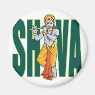 Aimant Shiva jouant Flute