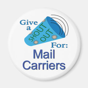 Aimant Shout Out pour les transporteurs de courrier
