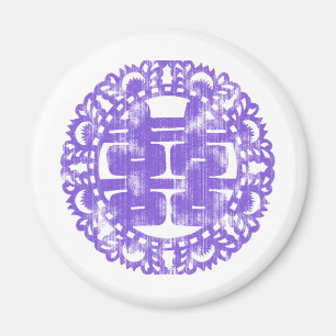 Aimant Shuan Xi Violet