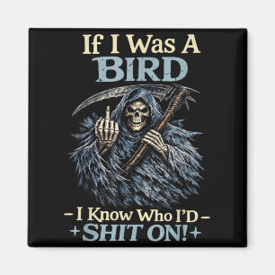 Aimant Si j'étais un oiseau je sais qui je serais