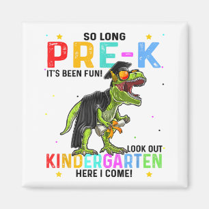 Aimant Si Longtemps Pré-K jardin d'enfants ici je viens D