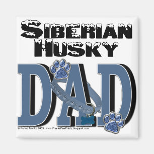 Aimant Sibérien Husky DAD