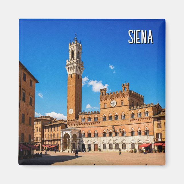 Aimant Sienne Italie Voyage (Devant)