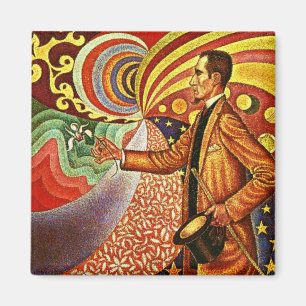 Aimant Signac : Portrait de Felix Feneon