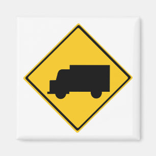 Aimant Signal d'avertissement de camion routier