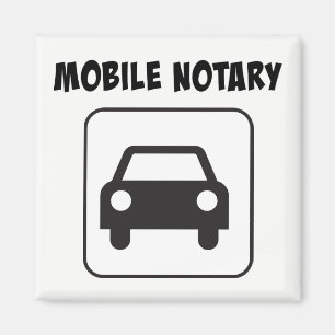 Aimant Signal de voiture publique de notaire mobile