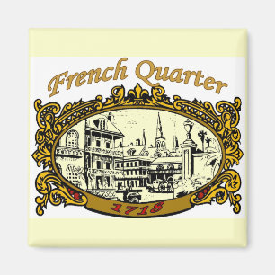 Aimant Signe 1718 de rouleau de quartier français