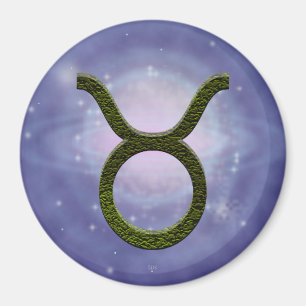 Aimant Signe astrologique du zodiaque de couleur Pick Tau