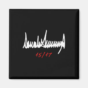 Aimant Signé Donald Trump 45_47