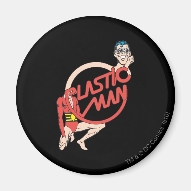 Aimant Signe en caoutchouc de l'homme en plastique (Devant)