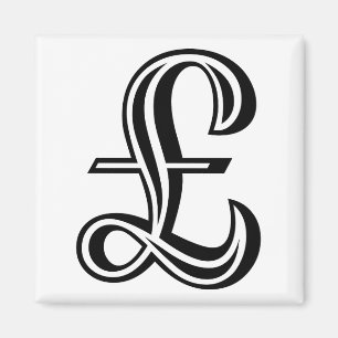 Aimant Signe Livre - Noir