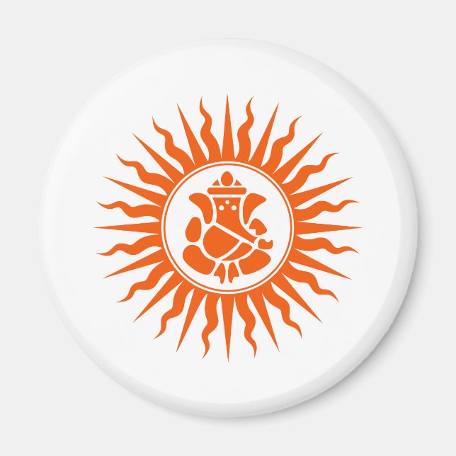 Aimant Signe Lord Ganesha (Devant)