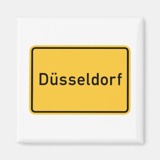 Aimant SIGNE ROUTIÈRE DE Düsseldorf, Allemagne