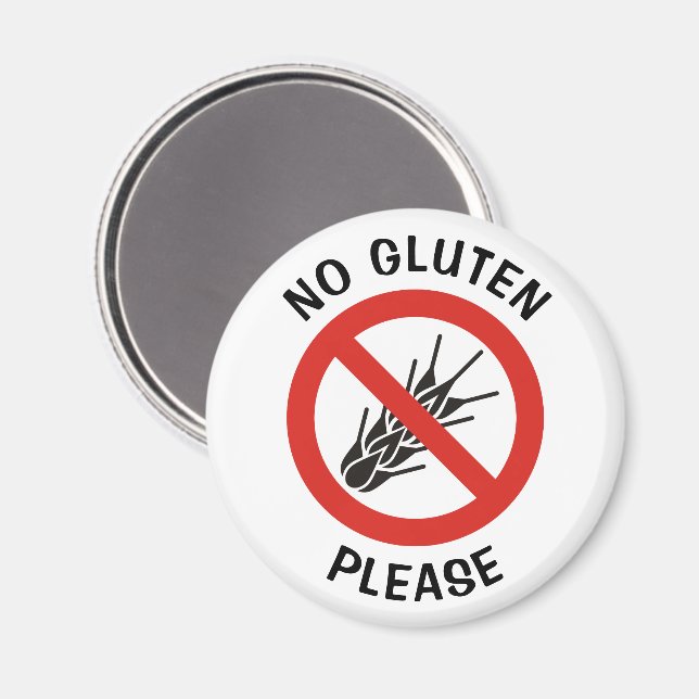 Aimant Signe sans gluten (Recto/Verso)