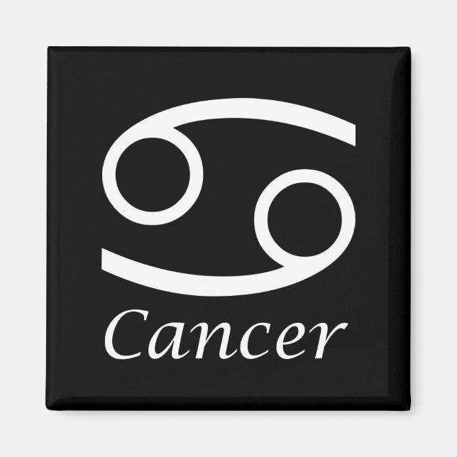 Aimant SIGNE Zodiaque "Cancer" (Devant)