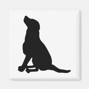 Aimant Silhouette de chien