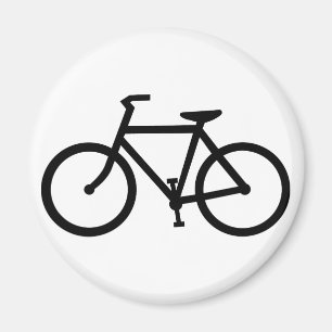 Aimant silhouette de vélo