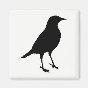 Aimant Silhouette d'oiseau