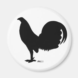 Aimant Silhouette du coq Gamecock