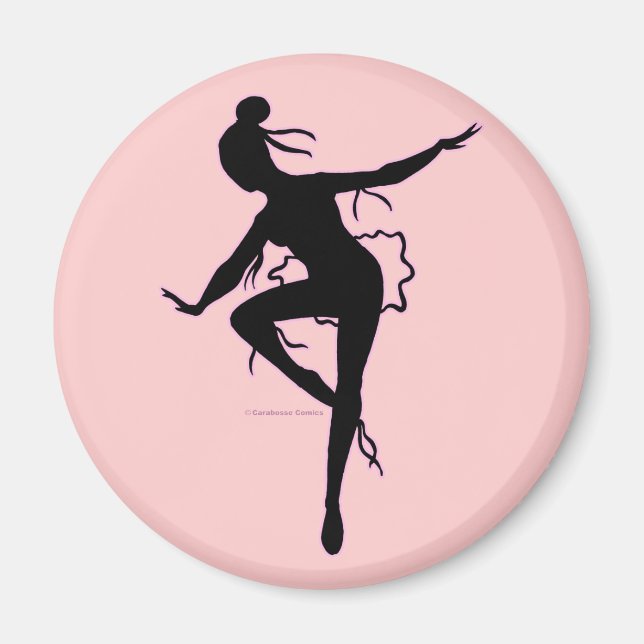 Aimant Silhouette Prima Ballerina (Devant)
