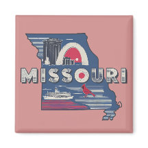 Silhouette rétro Missouri