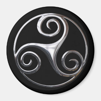 Aimant Silver Triskelion