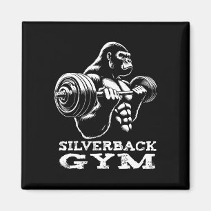 Aimant Silverback Gym Gorilla Entraînement d'haltérophili