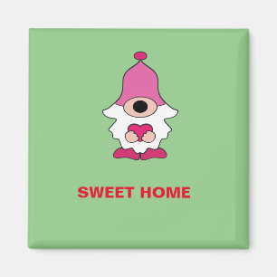 AIMANT SIMPLE GÉNOME VERT DOUCE MAISON