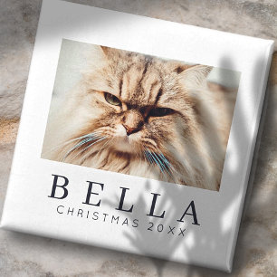 Aimant Simple Moderne Chic Personnalisé Famille Animaux 