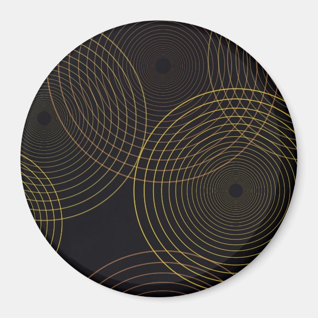 Aimant Simple, moderne, cool, tendance en fin de ligne ce (Devant)