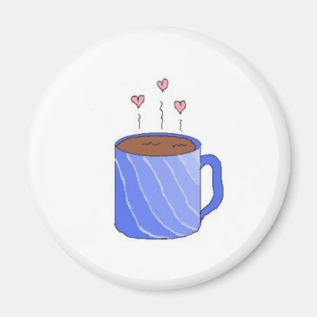 Aimant Simplement Café (Devant)