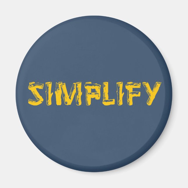 Aimant Simplifier (Devant)